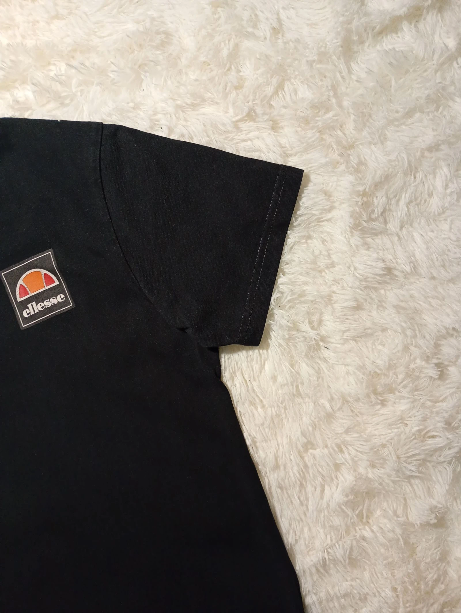 Ellesse Heritage Logo Tee - Black - XS – photo 4